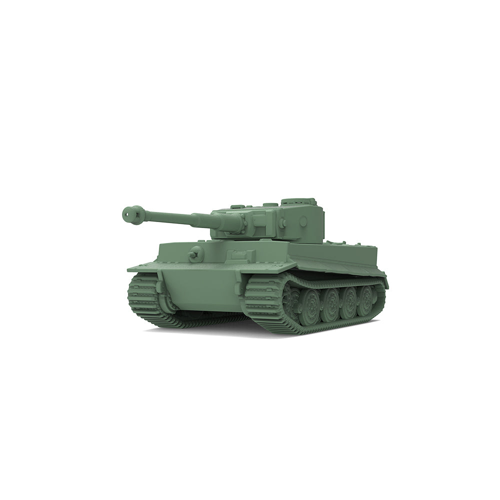 SSMODEL 937 Military Model Kit German TigerE Heavy Tank — detail view 4