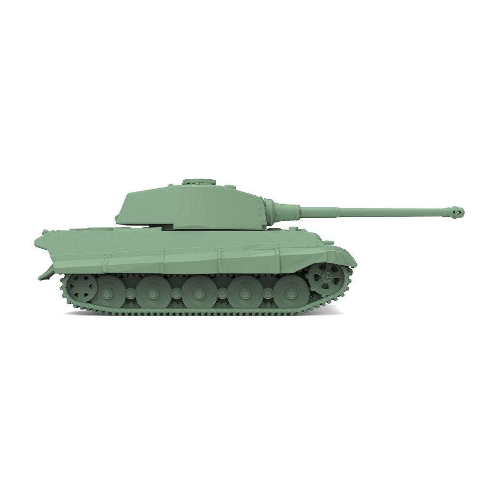 SSMODEL 938 Military Model Kit German King TigerH Heavy Tank — detail view 3