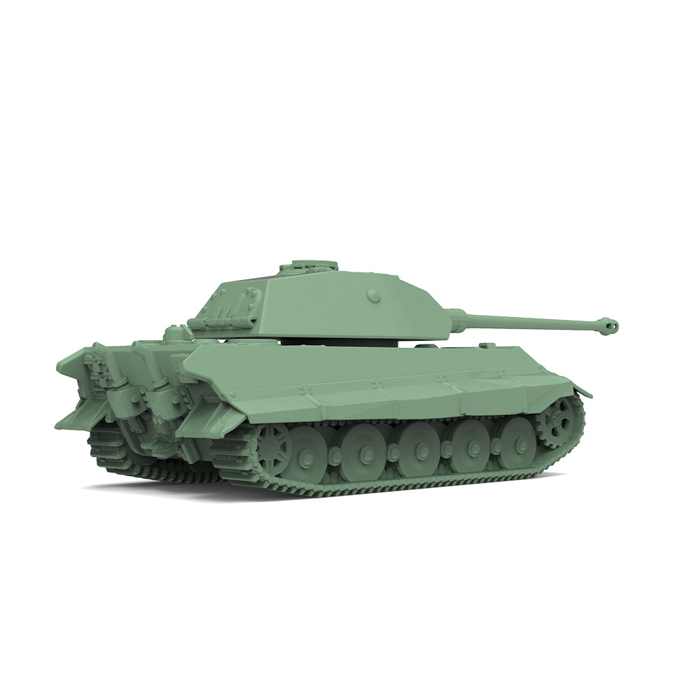 SSMODEL 939 Military Model Kit German King TigerP Heavy Tank Secondary image