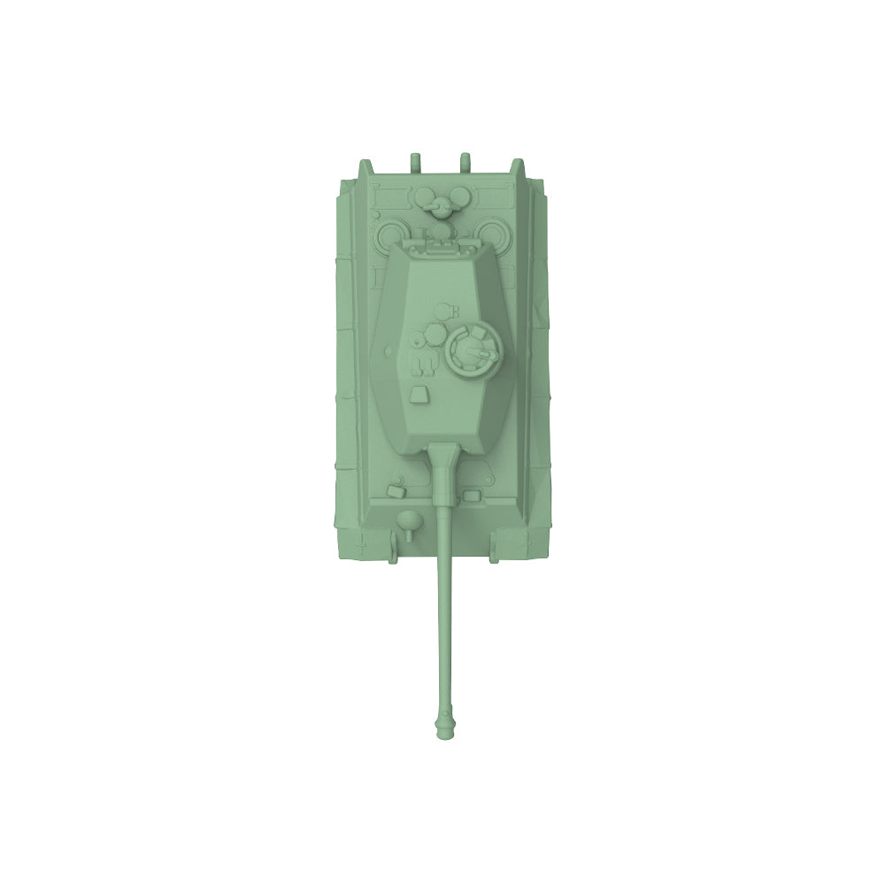 SSMODEL 939 Military Model Kit German King TigerP Heavy Tank — detail view 5