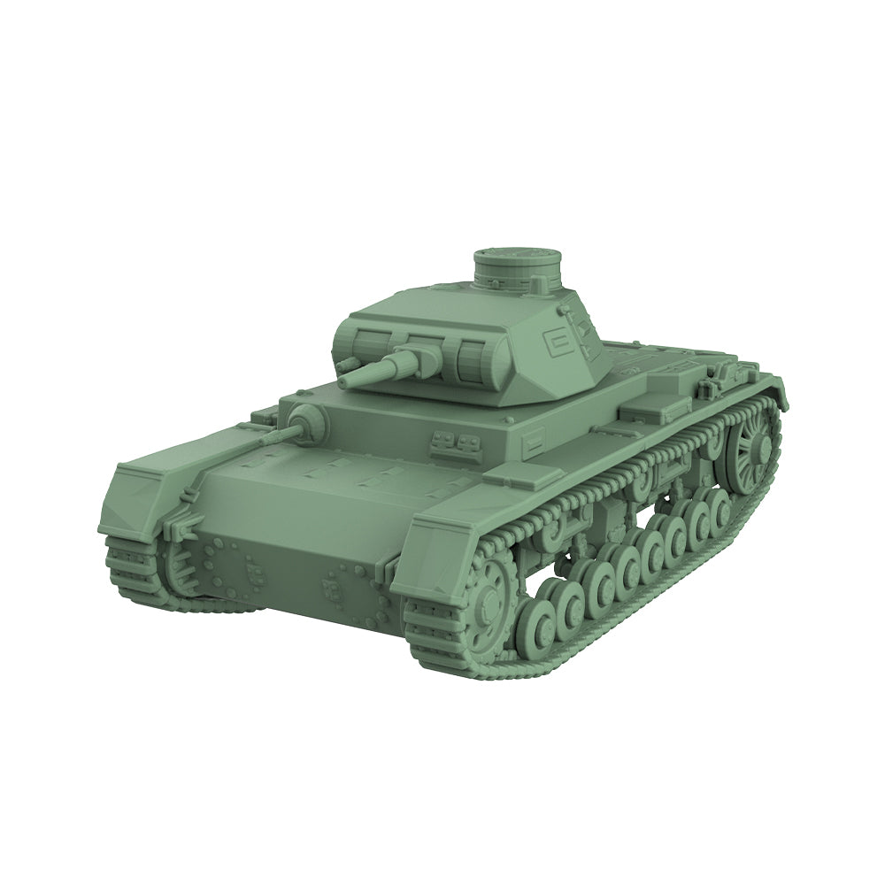SSMODEL 940 Military Model Kit German Panzer III.B Medium Tank Secondary image