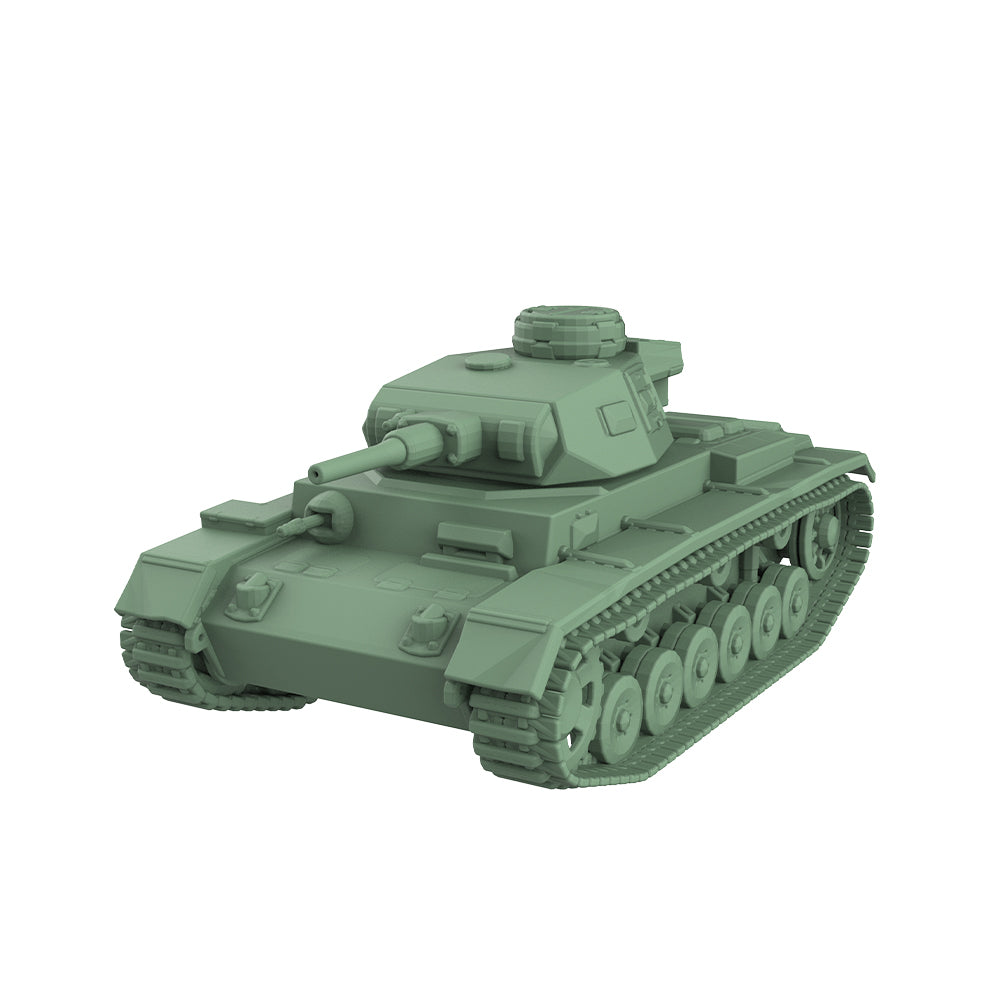 SSMODEL 941 Military Model Kit German Panzer III.J Medium Tank Secondary image