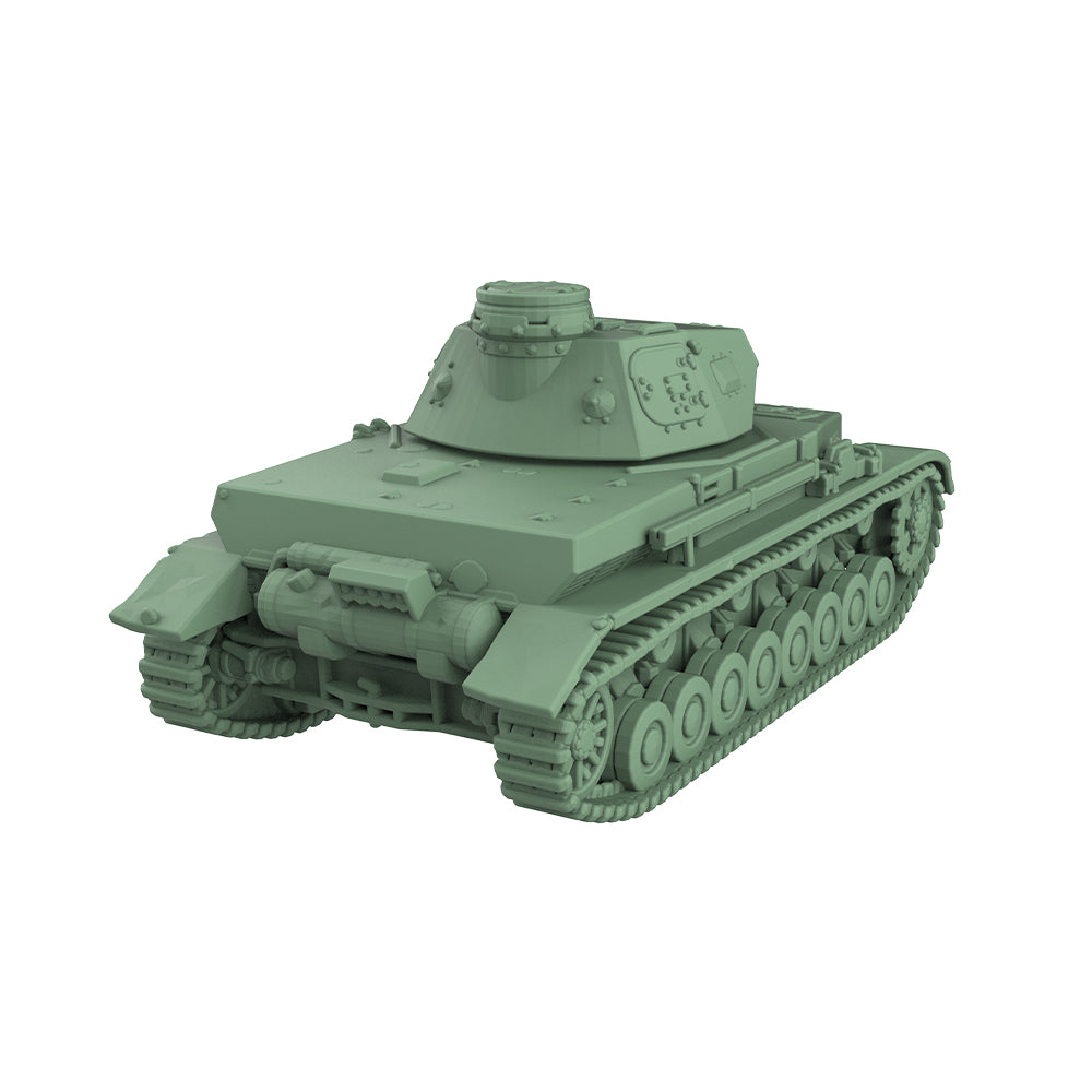 SSMODEL 942 Military Model Kit German Tank IV C Medium Tank — detail view 3
