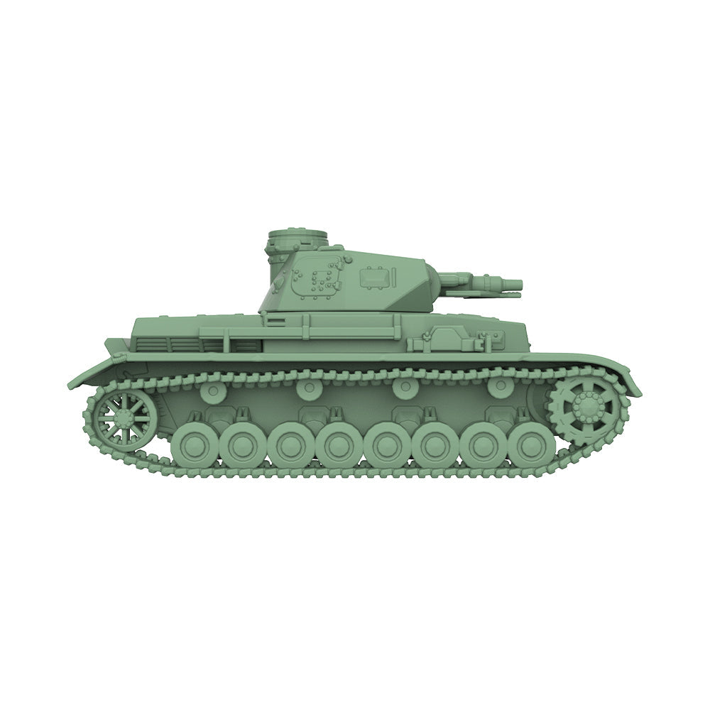SSMODEL 942 Military Model Kit German Tank IV C Medium Tank — detail view 4