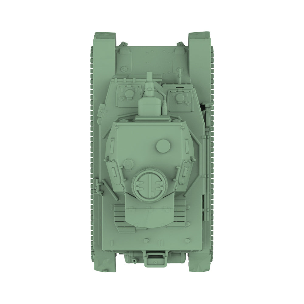 SSMODEL 943 Military Model Kit German Tank IV EMedium Tank — detail view 5