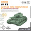 SSMODEL 944 Military Model Kit German Tank IV F2Medium Tank