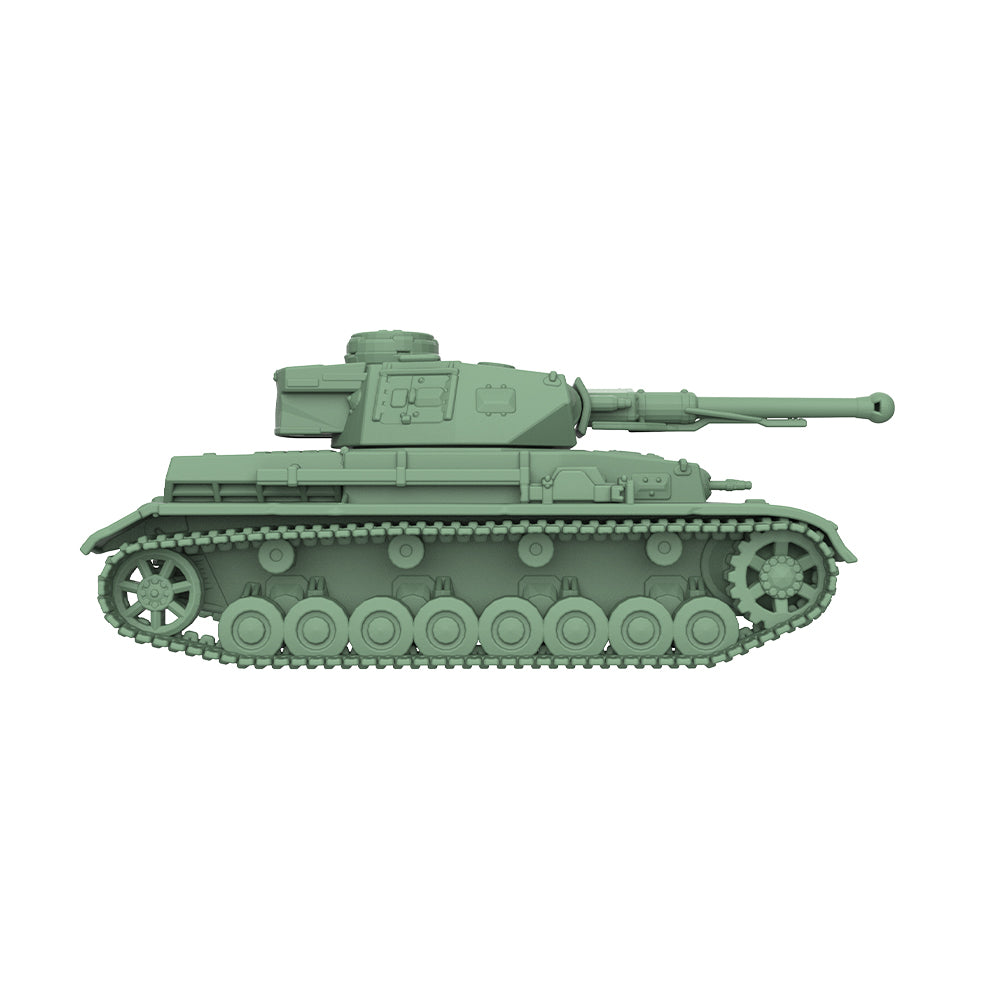 SSMODEL 944 Military Model Kit German Tank IV F2Medium Tank — detail view 3