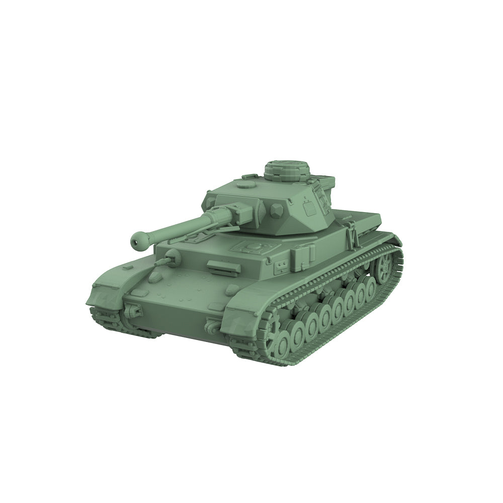 SSMODEL 944 Military Model Kit German Tank IV F2Medium Tank — detail view 5