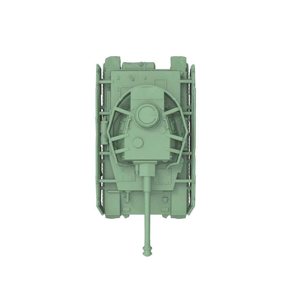 SSMODEL 945 Military Model Kit German Tank IV HMedium Tank — detail view 5