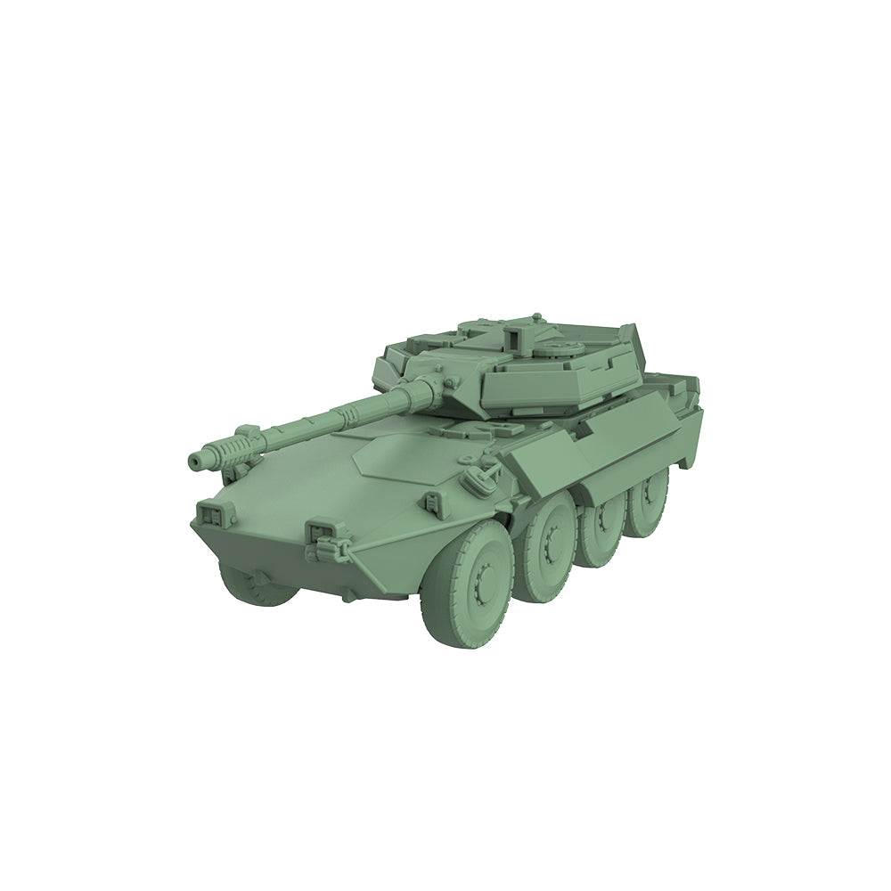 SSMODEL 963 Military Model Kit Italy B1/6ro105 Tank Destroyer — detail view 4