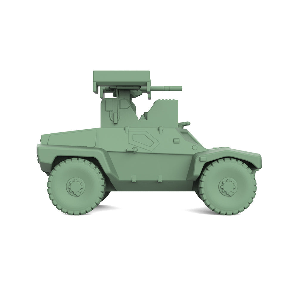 SSMODEL 966 Military Model Kit France CRAB Armoured Vehicle — detail view 4