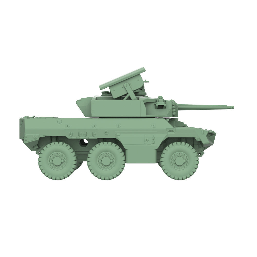 SSMODEL 477 Military Model Kit China ZSL92 Self-Propelled Anti-Aircraft — detail view 2