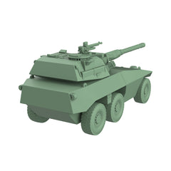 SSMODEL 968 Military Model Kit Brazil EE-18 SucuriII Tank Destroyer