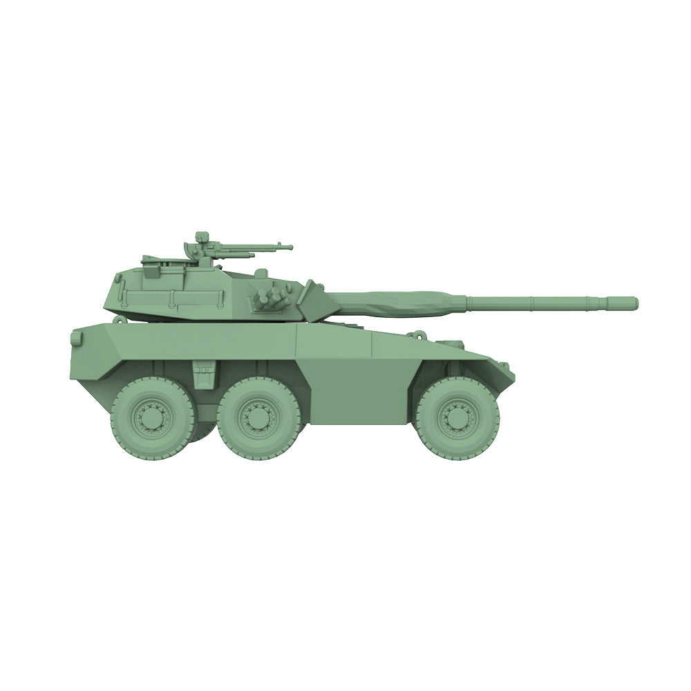 SSMODEL 968 Military Model Kit Brazil EE-18 SucuriII Tank Destroyer