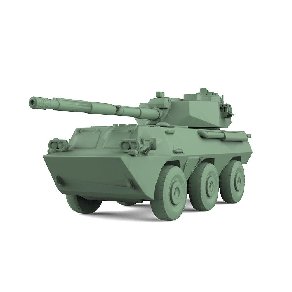 SSMODEL 971 Military Model Kit China PTL-02 Wheeled Assault Gun Secondary image