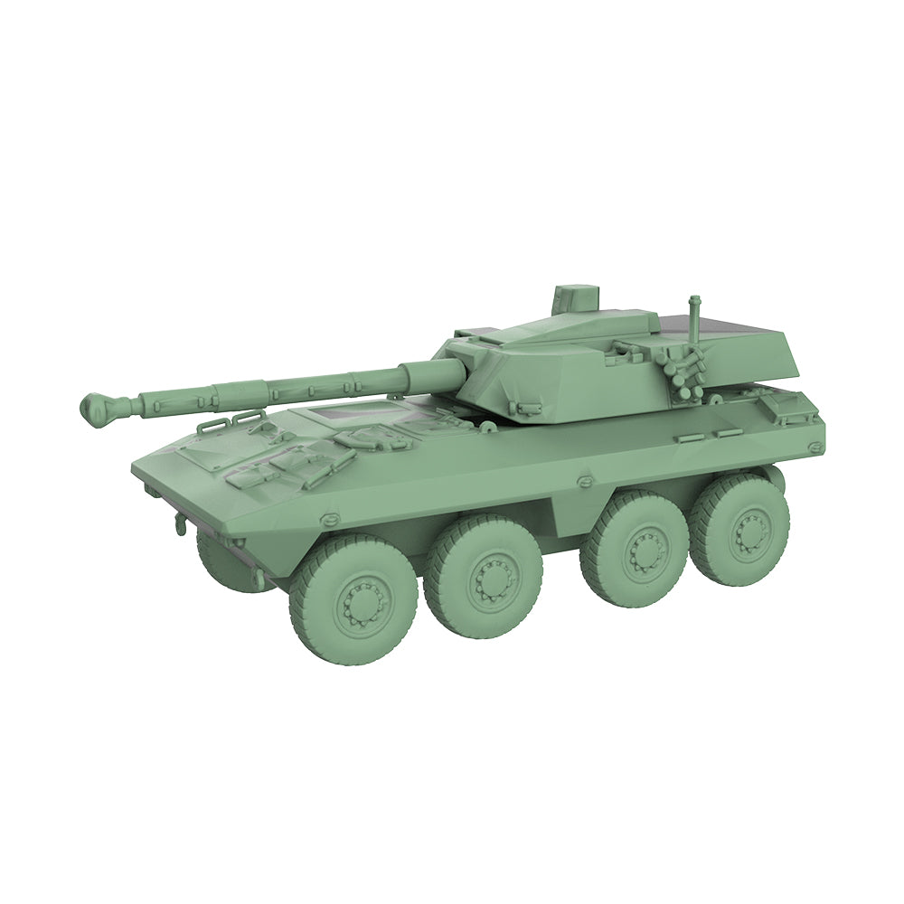 SSMODEL 980 Military Model Kit Czech Republic ZUBR PSP Tank Destroyer Secondary image