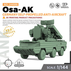 SSMODEL 986 Military Model Kit Germany Osa-AK Self-Propelled Anti-Aircraft