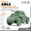 SSMODEL 990 Military Model Kit Italy AB43 Light Tank