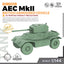 SSMODEL 991 Military Model Kit British AEC MkII Armoured Vehicle
