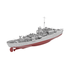 RHWS005S France Flower class frigate Aconit K58 Full Hull