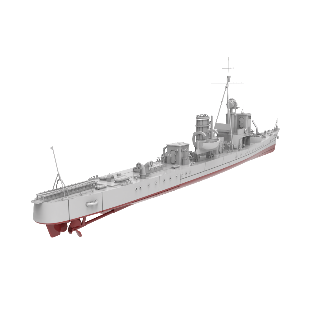 RHWS014S IJN Type K-3 No.1 Submarine Chaser Kusentei Full Hull Main image