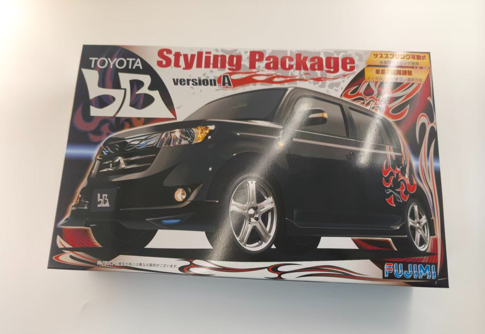 Fujimi 03677 Model 1/24 Inch Up Series No.127 Toyota bB Styling Package Ver.A