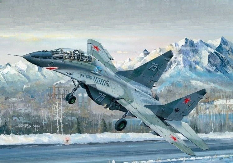 Trumpeter 1/32 03226 Model Kit Russian MiG-29UB Fulcrum Aircraft