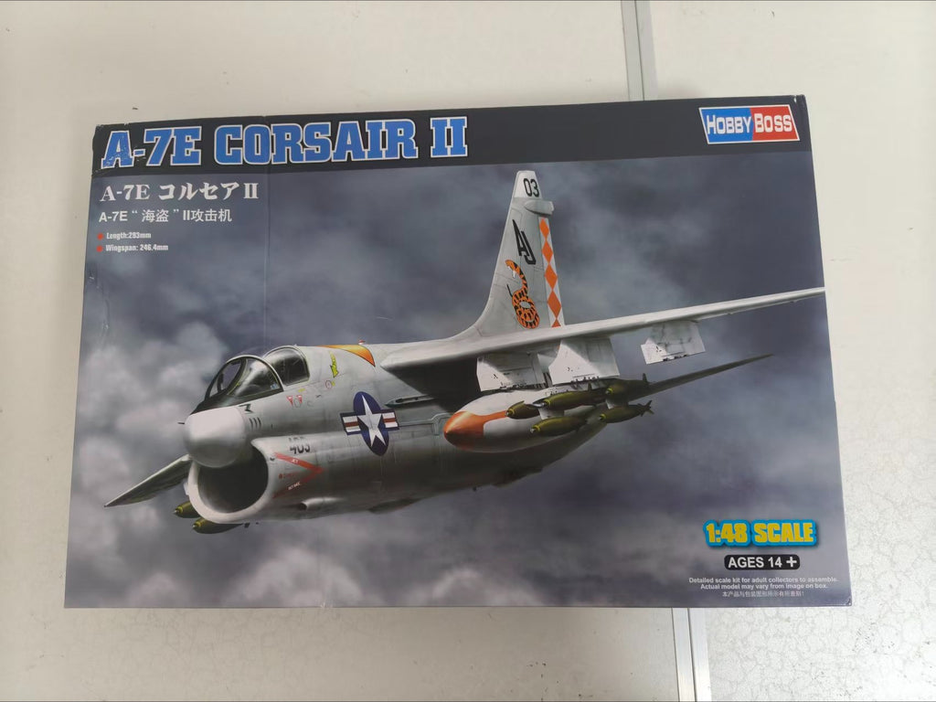 Trumpeter HOBBY BOSS 1/48 A-7E "Corsair" II Attack Aircraft 80345