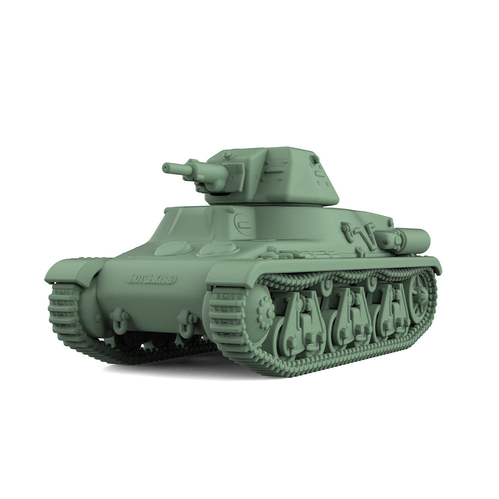 SSMODEL 814 Military Model Kit German Pz.Kpfw. 38H 735 (f) Light Tank Secondary image