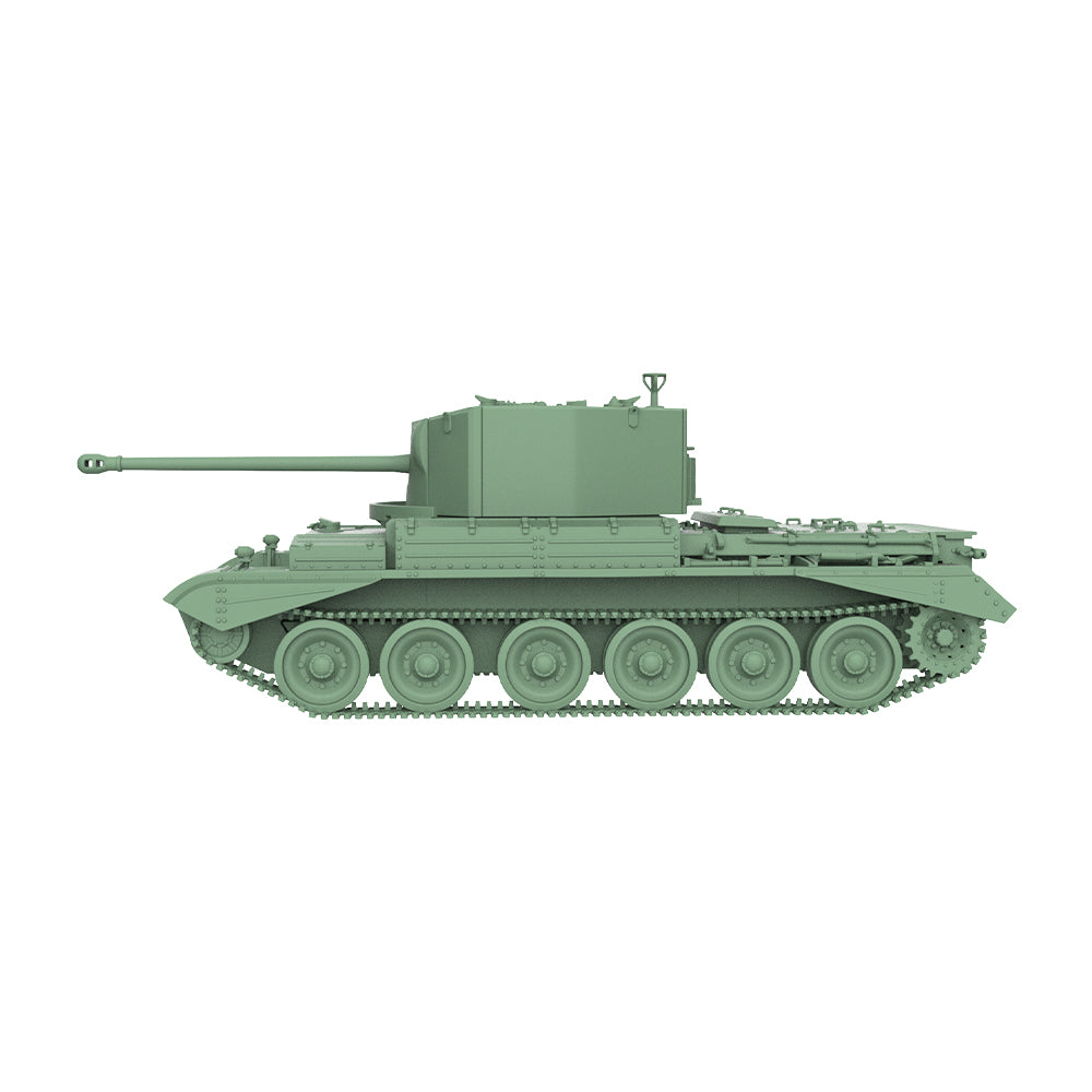 SSMODEL 819 Military Model Kit Challenger Tank Destroyer — detail view 4
