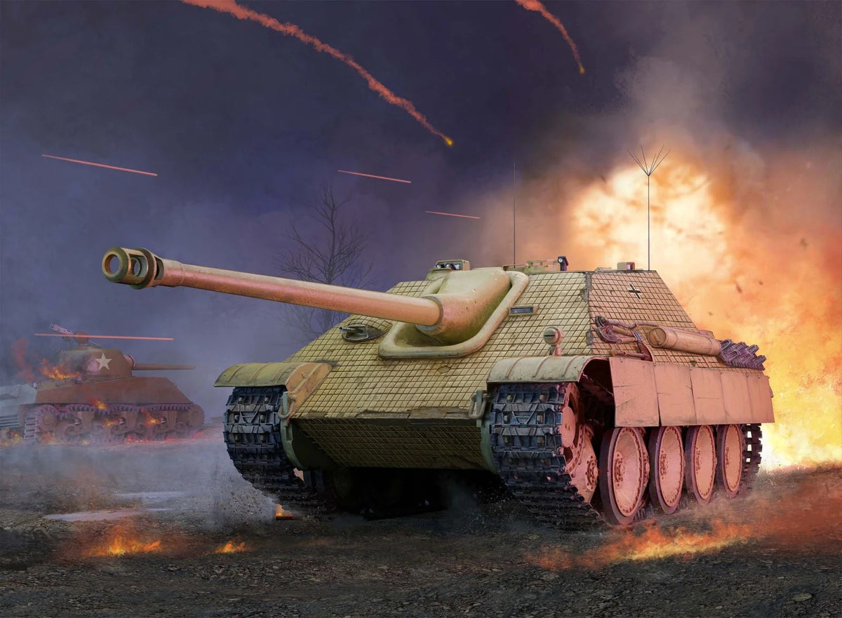 Trumpeter 00934 GERMAN SD.KFZ 173 JAGDPANTHER EARLY VERSION 1:16 Mounting Kit- — scale model kit