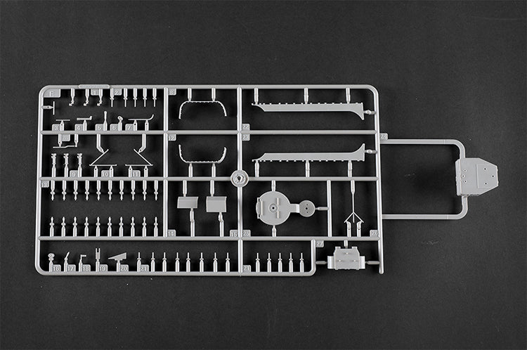 Trumpeter 03723 1:200 USS NAVY Fletcher DD-445 Destroyer Model Assembly Kit — detail view 19