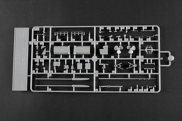 Trumpeter 03723 1:200 USS NAVY Fletcher DD-445 Destroyer Model Assembly Kit