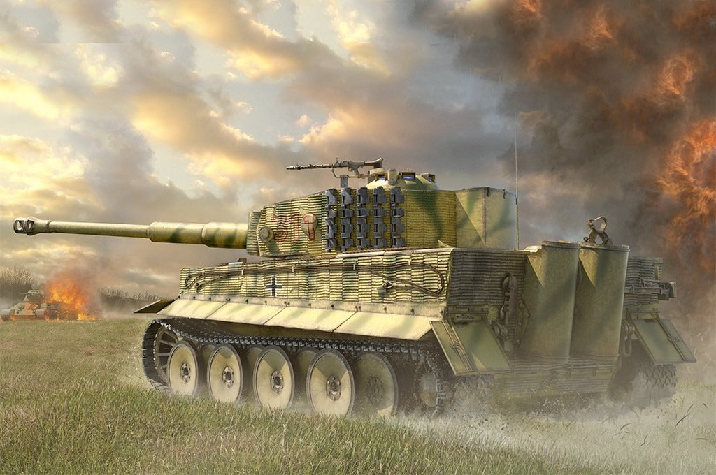 Trumpeter 00944 PZ.KPFW.VI AUSF.E SD.KFZ.181 TIGER I MEDIUM PRODUCTION 1:16 Kit Main image