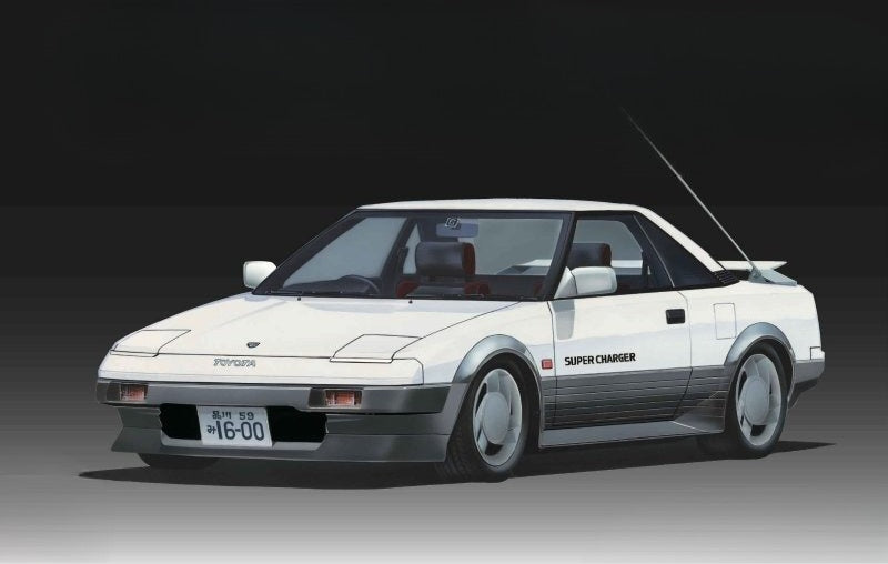 Fujimi 04786 HC-9 1/24 High Society Car Model Kit Toyota MR2 AW11 Supercharger