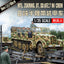 DAS WERK DW35037 1/35 Mtl. Zgkrwg. 8t, Sd.Kfz.7 w/Crew Model Kit