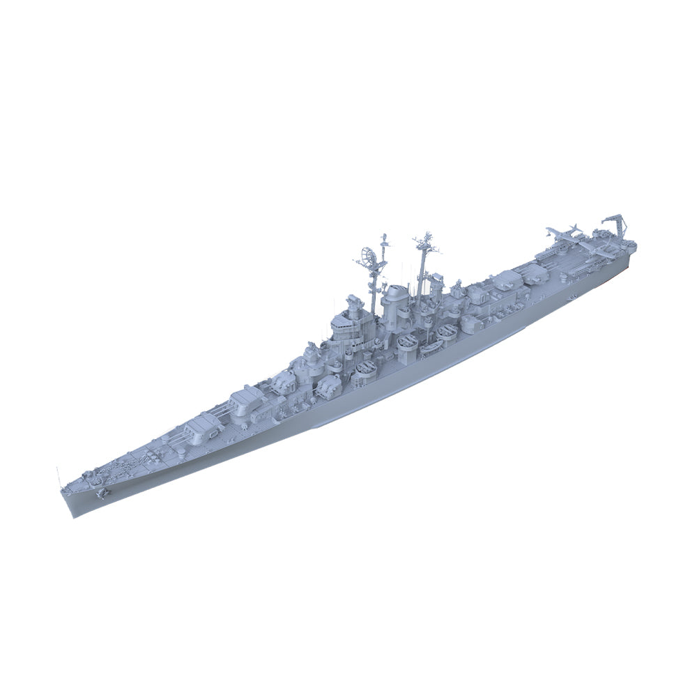 SSMODEL 551 Military Warship Model Kit US Navy Fargo class Light Cruiser CL-106 — detail view 2