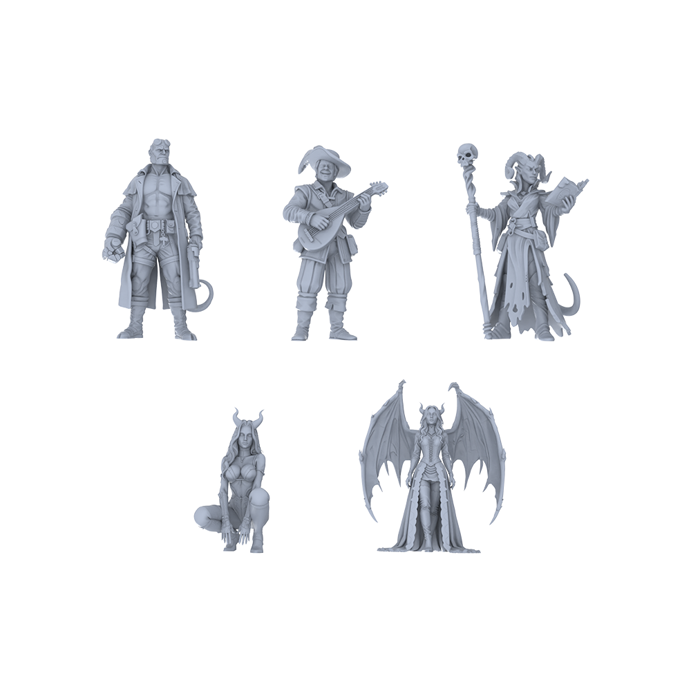 MRY-SFW LYGR158 Medieval profession character wargame model resin blank wargame miniature figure scene character figure hand painted 3D Printed Resin Model Kit by SSMODEL