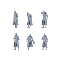MRY-SFW LYGR437 Zombie Killer 3 Six-Person Daily Routine 2 3D Printed Resin Model Kit by SSMODEL