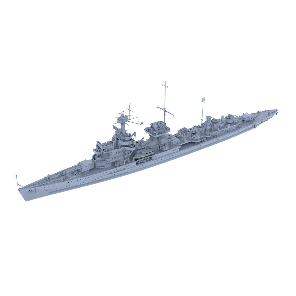 SSMODEL 565 Military Warship Model Kit German Navy Nuernberg Light Cruiser