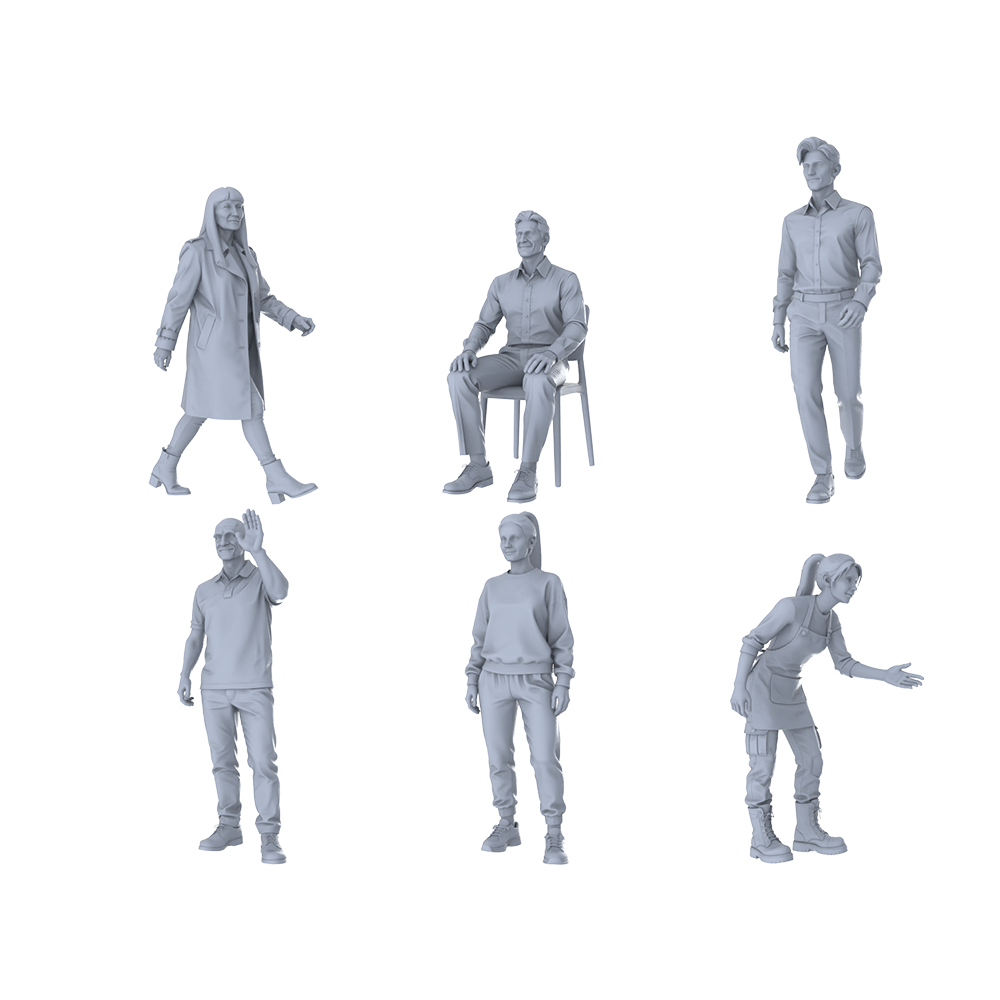 MRY-SFW LYTR371 Daily 6-Pack, Ideal Life Scene, Painting Miniature Car Diorama Figures Scene Props Accessories Resin 3D Printed Resin Model Kit by SSMODEL
