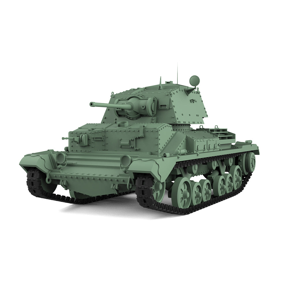 SSMODEL 561 Military Armoured Model Kit British A10 Cruiser MkII Light Tank Secondary image