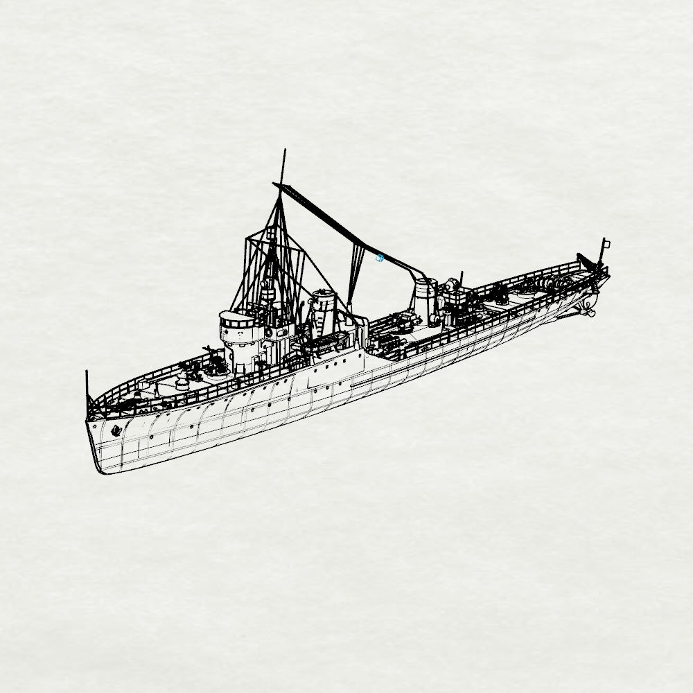 SSMODEL 624S Military Model Kit Soviet Uragan Class SKR Groza Frigate Full Hull