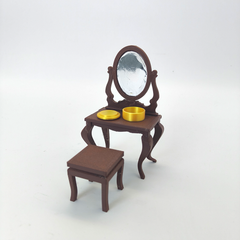 LYTP12207 1/12 Time Capsule Grandma's Vanity Memory Model  Miniature Heirloom Display 1:12 Scale