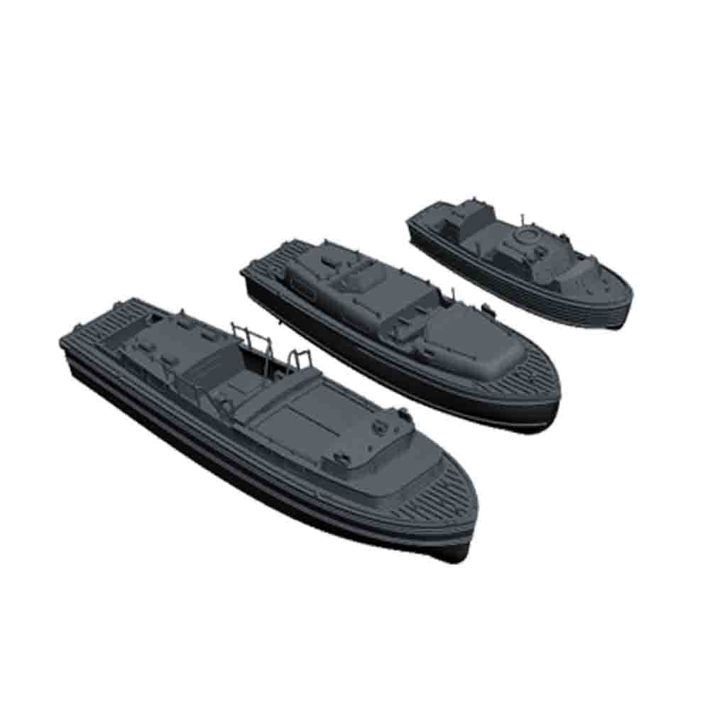 Yao's Studio LY003A 1/700(350,200,144) Model Upgrade Parts Royal Navy Life Boats 3 styles 2 sets Type A — detail view 3