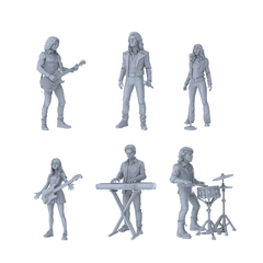 MRY-SFW 573E 1/18 Modern Rock Style Fringed Jacket Singing Female Single 1pc 3D Printed Resin Model Kit by SSMODEL