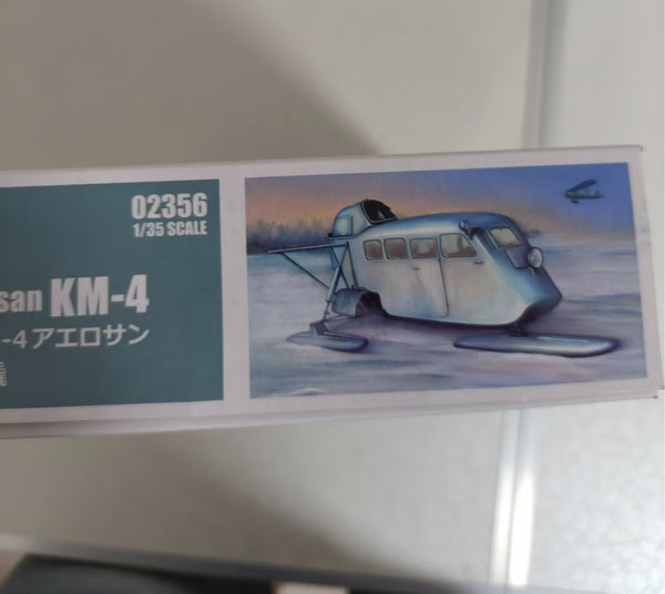 Trumpeter 02356 1/35 Soviet Aerosan KM-4 Sled Static Kit Plastic Armor Model