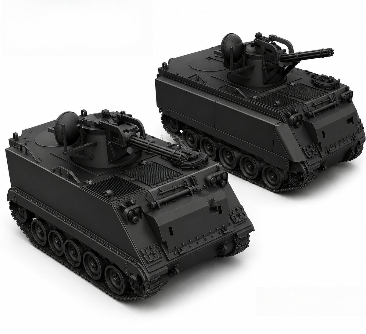 SSMODEL 1/144 M163 Vulcan AA Tank Resin MODEL KIT TSS1440234 — detail view 2