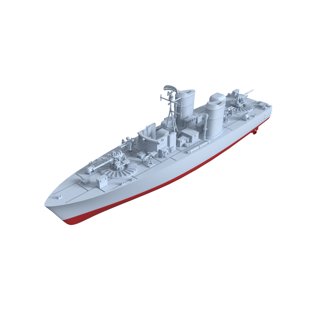 SSMODEL 763S Military Model Kit USS PT 812 Class Full Hull Main image