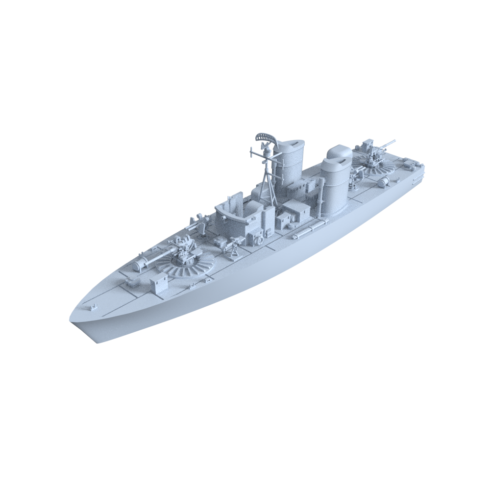 SSMODEL 763 Military Model Kit USS PT 812 Class Water Line Main image